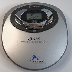4C GPX C3974 Portable CD Player with Jogger Anti Shock Protection 45 Sec